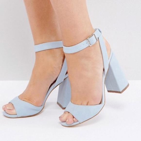 new look chunky heels